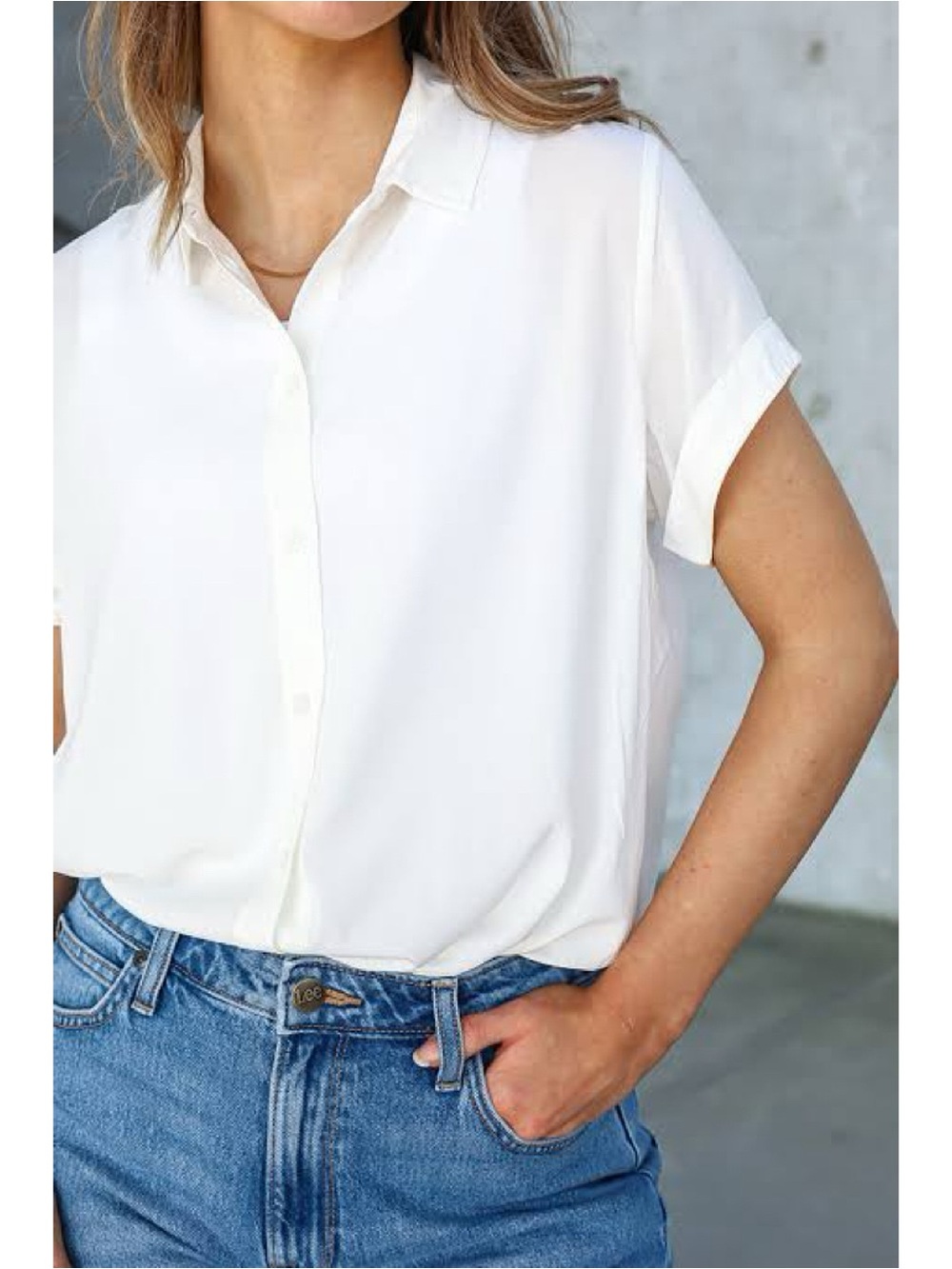 Samsoe samsoe majan button front shirt - Picture 9 of 10